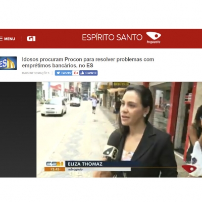 Sobre empréstimos, TV Gazeta entrevista Eliza Thomaz