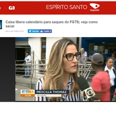Saques do FGTS: TV Gazeta entrevista Priscilla Thomaz